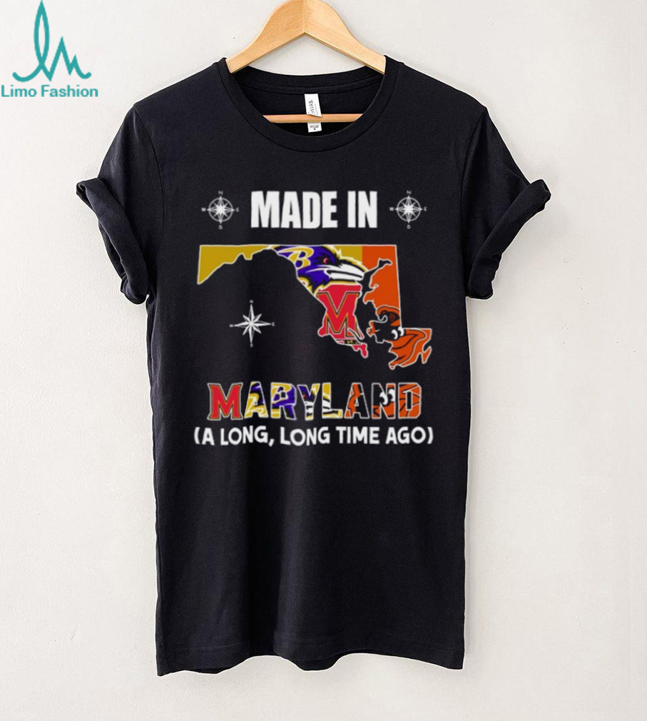Made in Maryland (A Long, Long Time Ago) Baltimore Ravens Fan T Shirt Recovered Made in Maryland (A Long, Long Time Ago) Baltimore Ravens Fan T Shirt Recovered