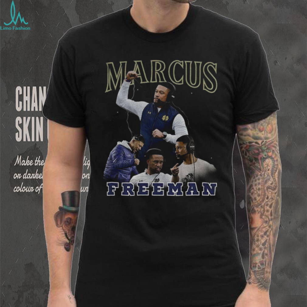 Marcus Freeman Notre Dame Fighting Irish Football graphic vintage shirt Marcus Freeman Notre Dame Fighting Irish Football graphic vintage shirt