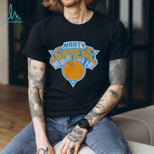 Marty Supreme New York Knicks Timothée Chalamet NBA Cup final shirt