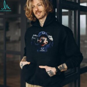 Men's Indianapolis Colts Disney Mickey Huddle T Shirt