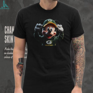 Men's Junk Food Green Arizona Cardinals Disney Mickey QB T Shirt