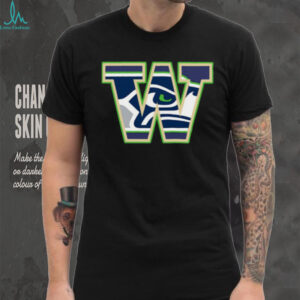Men’s Seattle Seahawks W Logo T Shirt Men’s Seattle Seahawks W Logo T Shirt