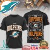 Miami Dolphins Official NFL Freedom 3D Shirt Miami Dolphins Official NFL Freedom 3D Shirt