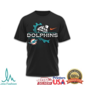 Miami Dolphins Official NFL Welder 3D Shirt