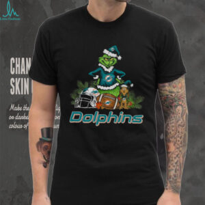 Miami Dolphins The Grinch Steals Christmas T Shirt Miami Dolphins The Grinch Steals Christmas T Shirt
