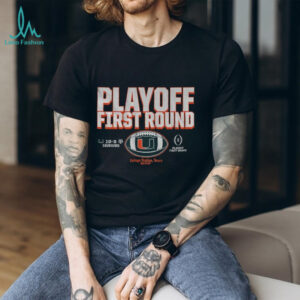Miami Hurricanes Football 2025 CFP Playoff First Round Winner shirt Miami Hurricanes Football 2025 CFP Playoff First Round Winner shirt