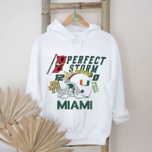 Miami Hurricanes Football helmet perfect storm how sweet it is revenge shirt Miami Hurricanes Football helmet perfect storm how sweet it is revenge shirt