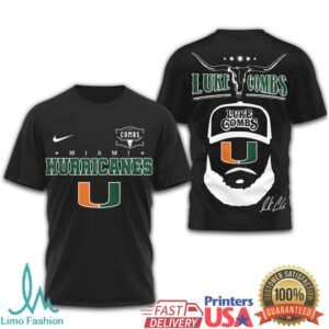 Miami Hurricanes x Luke Combs Collection T Shirts