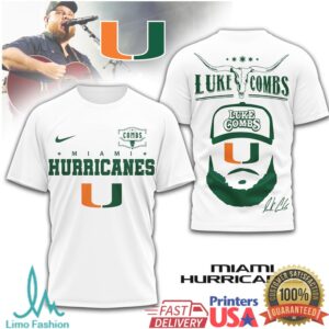 Miami Hurricanes x Luke Combs Collection T Shirts
