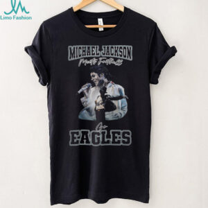 Michael Jackson Meets Football Philadelphia Eagles Fan T Shirt