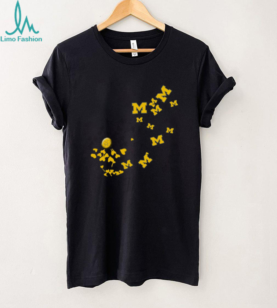 Michigan Wolverines Dandelion M Logo T Shirt Michigan Wolverines Dandelion M Logo T Shirt