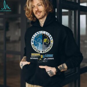 Michigan Wolverines & Detroit Lions Weekend Fan Shirt