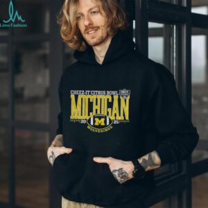 Michigan Wolverines Navy 2025 Cheez it Citrus Bowl shirt