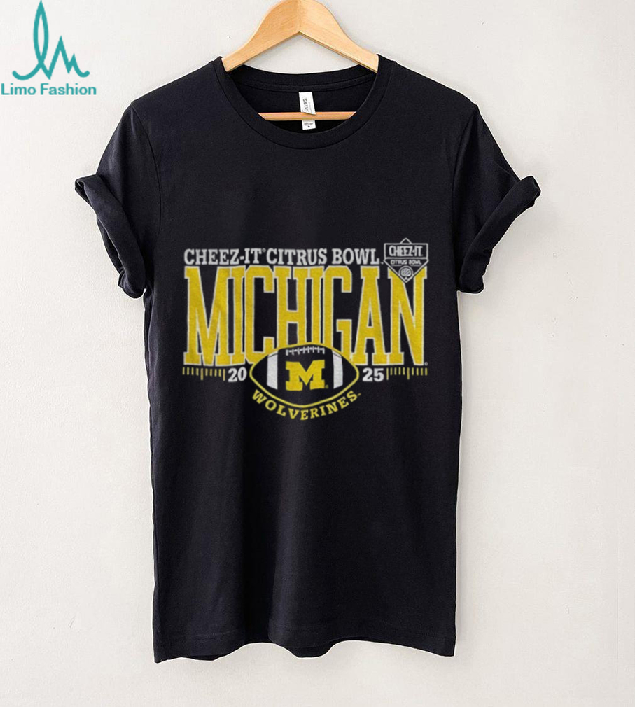 Michigan Wolverines Navy 2025 Cheez it Citrus Bowl shirt Michigan Wolverines Navy 2025 Cheez it Citrus Bowl shirt
