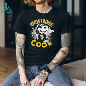 Michigan Wolverines Peanuts Joe Cool T Shirt