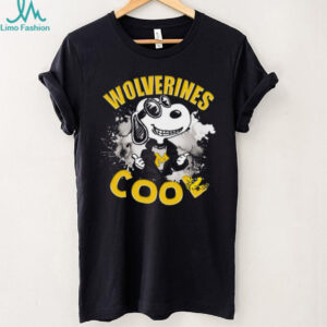 Michigan Wolverines Peanuts Joe Cool T Shirt