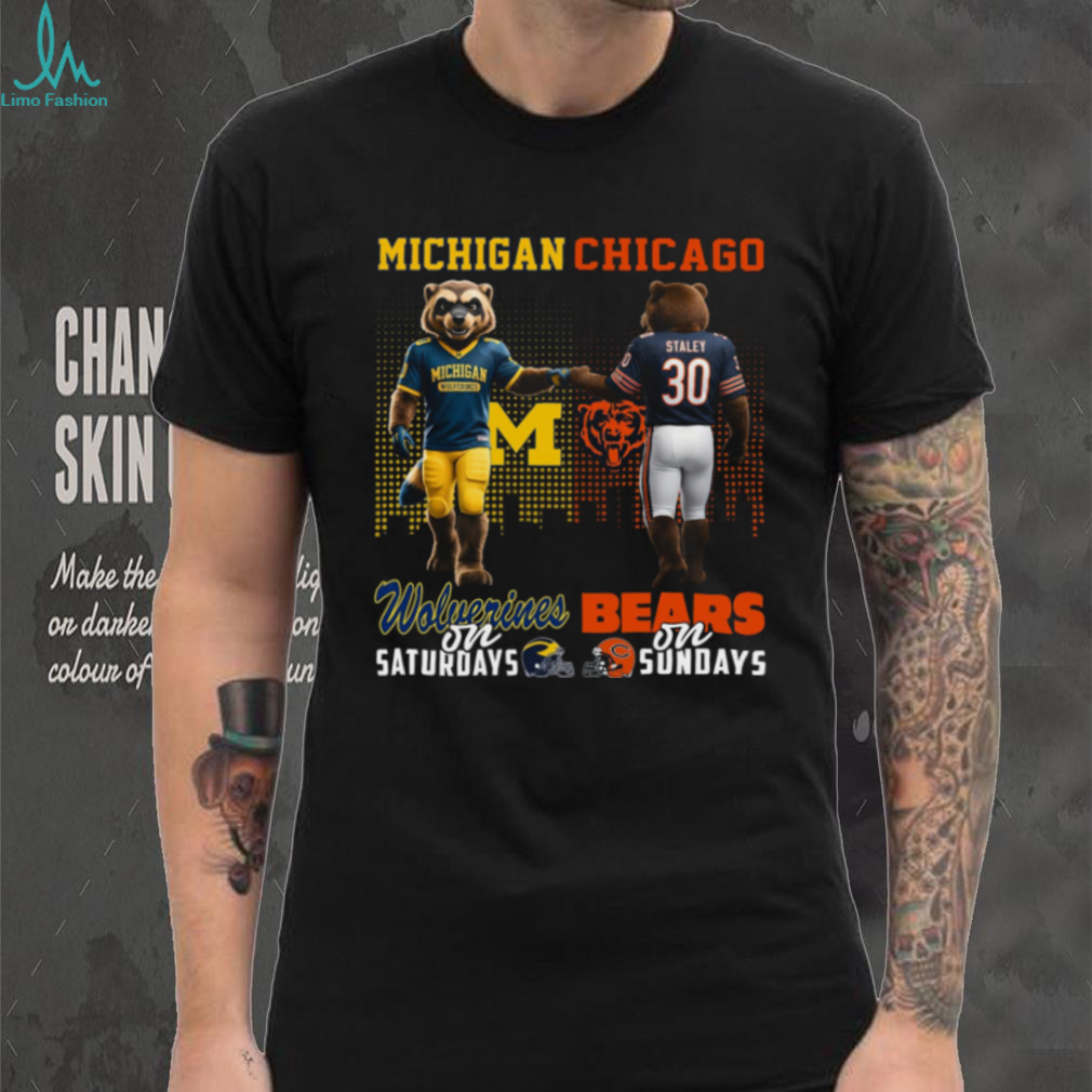 Michigan x Chicago The Ultimate Weekend Fan Shirt Michigan x Chicago The Ultimate Weekend Fan Shirt