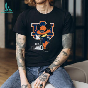 Mickey Mouse Auburn Tigers Middle Finger T Shirt