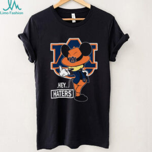 Mickey Mouse Auburn Tigers Middle Finger T Shirt