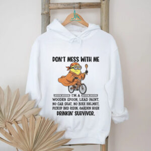 Minion don’t mess with me I’m a wooden spoon lead paint no car seat no bike helmet shirt