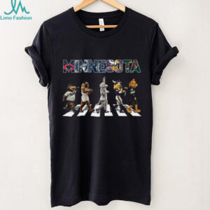 Minnesota Sports Teams Abbey Road T Shirt Recovered Minnesota Sports Teams Abbey Road T Shirt Recovered