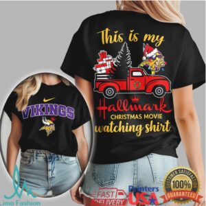 Minnesota Vikings Official NFL Hallmark Women Shirt Minnesota Vikings Official NFL Hallmark Women Shirt