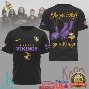 Minnesota Vikings Official NFL Korn Fan Shirt Minnesota Vikings Official NFL Korn Fan Shirt