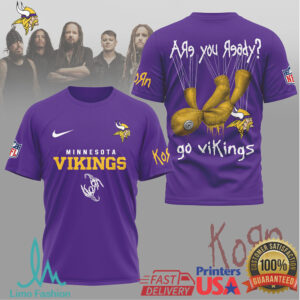 Minnesota Vikings Official NFL Korn Fan Shirt