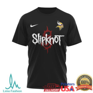 Minnesota Vikings Official NFL Slipknot 3D Shirt