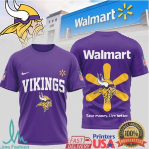 Minnesota Vikings Official NFL Walmart 3D Shirt Minnesota Vikings Official NFL Walmart 3D Shirt