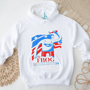Mr Frog Election 24 Patriotic Red Blue Frog Graphic shirt Mr Frog Election 24 Patriotic Red Blue Frog Graphic shirt