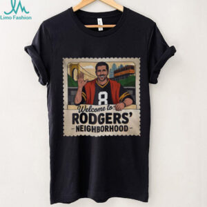 Mr Rogers Neighborhood Welcome to Rodgers’ Aaron Rodgers stamp shirt Mr Rogers Neighborhood Welcome to Rodgers’ Aaron Rodgers stamp shirt