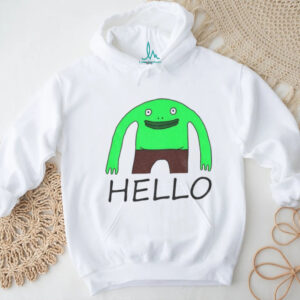 Mr. Frog Hello Hand Drawn shirt Mr. Frog Hello Hand Drawn shirt