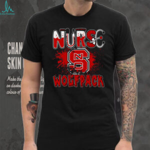 NC State Wolfpack Nurse T Shirt NC State Wolfpack Nurse T Shirt