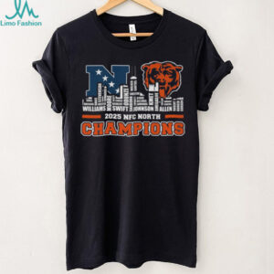 NFL Chicago Bears 2025 NFC North Champions Pullover Shirt NFL Chicago Bears 2025 NFC North Champions Pullover Shirt