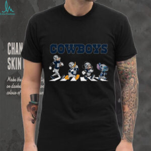 NFL Dallas Cowboys Mickey, Donald, Goofy, and Stitch Football Shirt