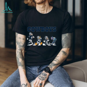 NFL Dallas Cowboys Mickey, Donald, Goofy, and Stitch Football Shirt