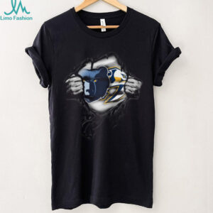 Nashville Predators Ripped Effect Fan T Shirt