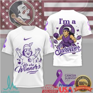 National Cancer Survivors Day Purple Ribbon T Shirt National Cancer Survivors Day Purple Ribbon T Shirt