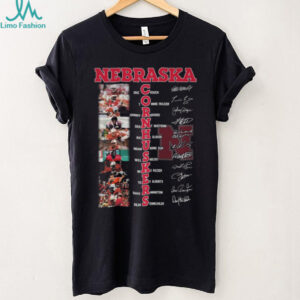 Nebraska Cornhuskers Legends Autograph Black T Shirt