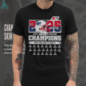 New England Patriots 2025 AFC East Divison Champions shirt New England Patriots 2025 AFC East Divison Champions shirt