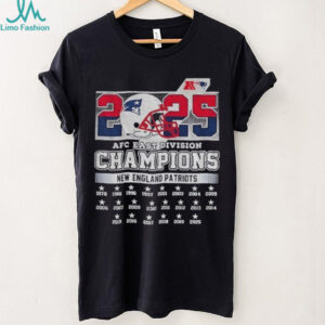 New England Patriots 2025 AFC East Divison Champions shirt