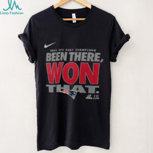 New England Patriots Nike 2025 AFC East Division Champions Been there won that shirt