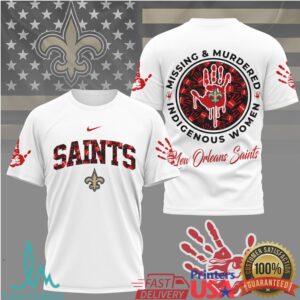 New Orleans Saints Official NFL MMIW Awareness Shirt