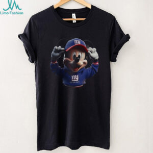 New York Giants Mickey Mouse Disney Football T Shirt