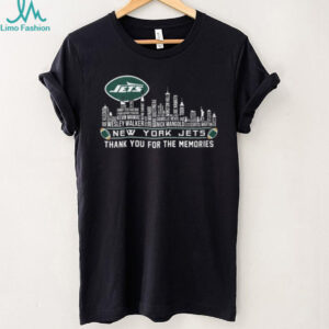 New York Jets Thank You For The Memories Graphic Tee New York Jets Thank You For The Memories Graphic Tee