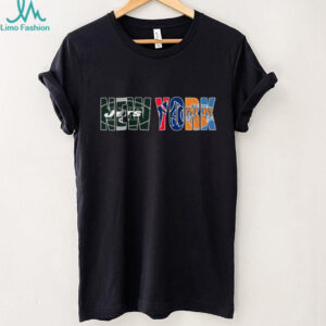 New York Jets and Knicks Crossover T Shirt