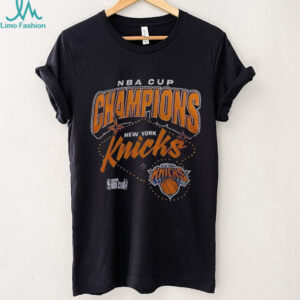 New York Knicks Winner Basketball NBA Cup 2025 Champions logo shirt