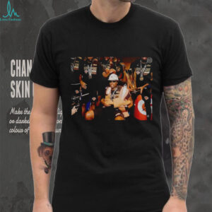 New York Knicks basketball NBA locker room celebrating shirt