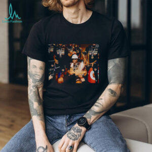 New York Knicks basketball NBA locker room celebrating shirt